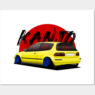 KANJO CIVIC Posters and Art